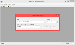 Faxtrax Workbench connect