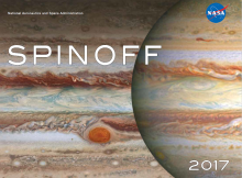 Portada de publicación spinoff 2017 mostrando Júpiter